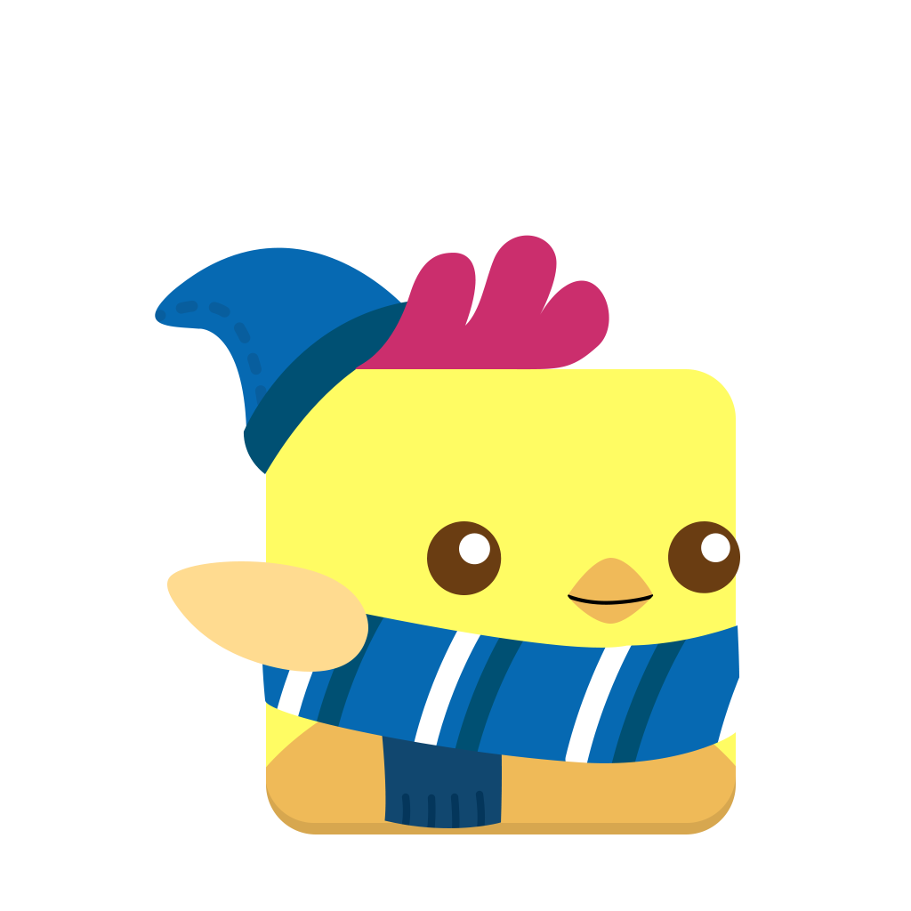 Winter Stacky bird
